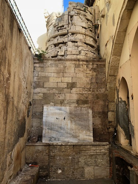 Τουρκική επιγραφή βρέθηκε στη Βασιλική του Αγίου Μάρκου