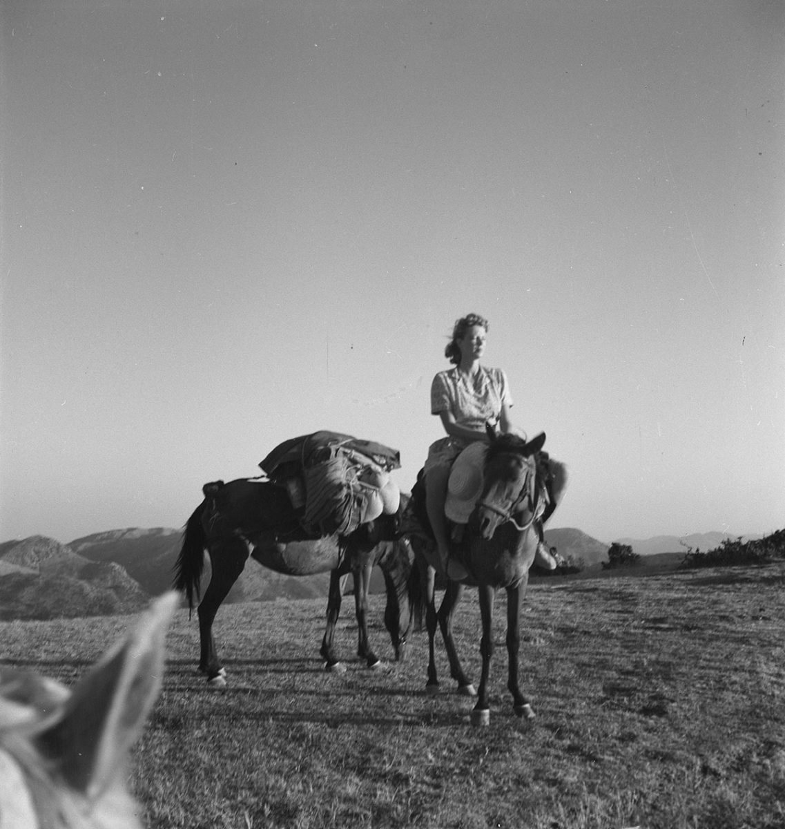 Η Joan Leigh Fermor. © Μουσείο Μπενάκη / Πινακοθήκη Γκίκα, Φωτογραφικά Αρχεία.