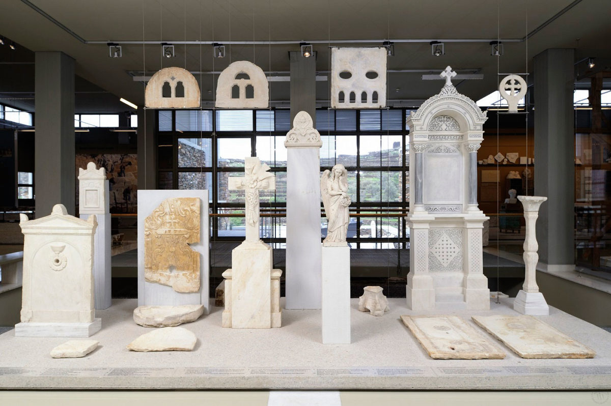 Εσωτερική άποψη του Μουσείου Μαρμαροτεχνίας. © ΠΙΟΠ. Φωτ.: Ν. Δανιηλίδης.