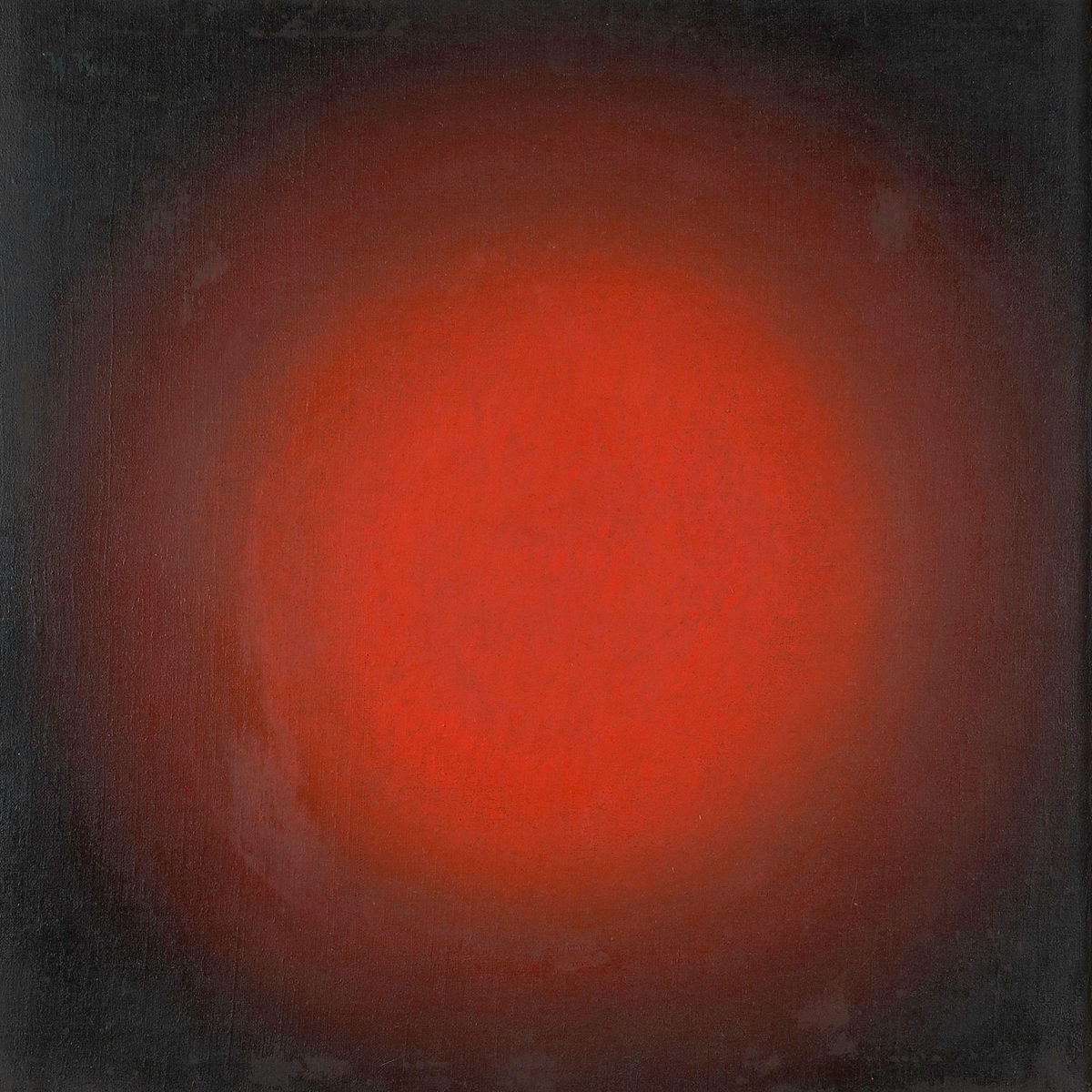 Ιβάν Κλιούν, «Κόκκινο φως. Σφαιρική σύνθεση», 1923, λάδι σε καμβά, 68,3x67,7 εκ. (Πηγή: ΚΜΣΤ-Συλλογή Κωστάκη).