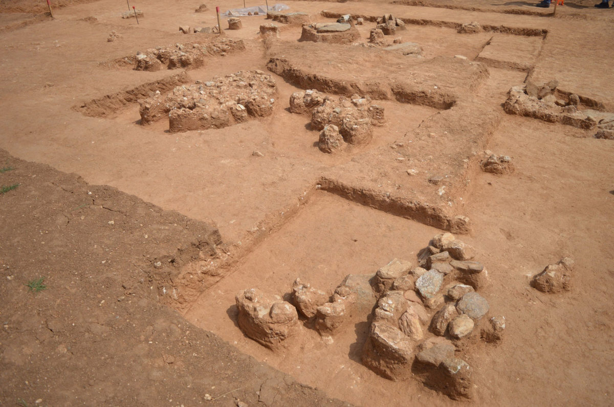 Άσσηρος: άποψη παλαιοχριστιανικού νεκροταφείου (φωτ.: TAP AG).