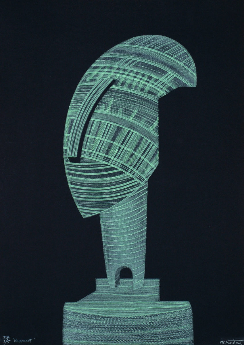 Maria Chiara Toni, «Monument», 70x50 εκ., 2015.