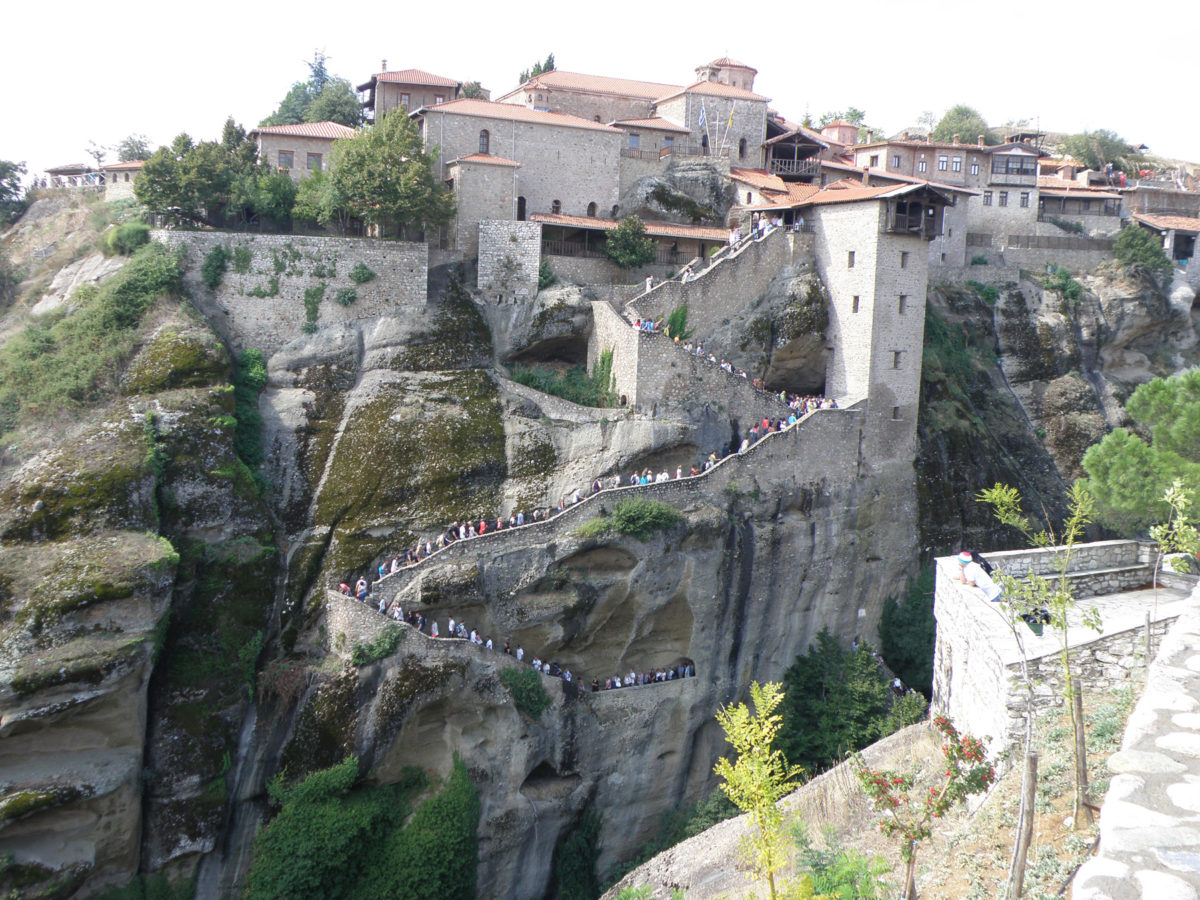 Η Μονή του Μεγάλου Μετεώρου. Φωτ.: Εφορεία Αρχαιοτήτων Τρικάλων.