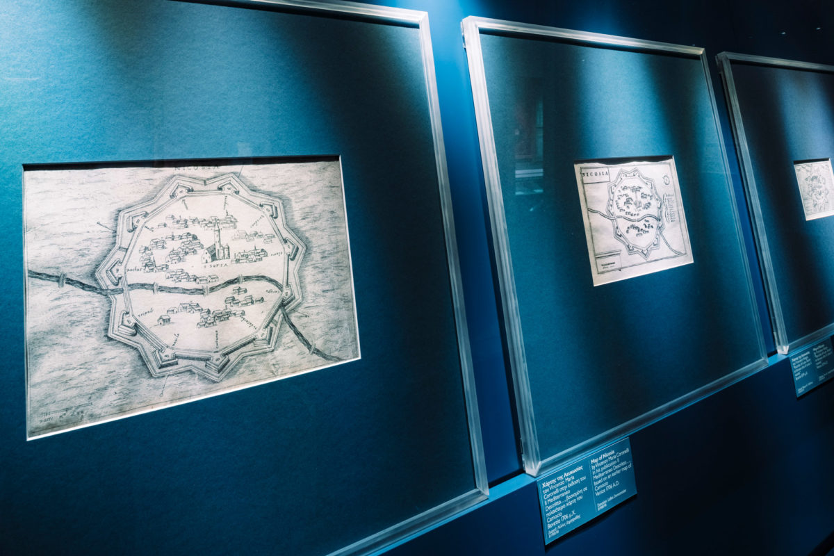 Μεσαιωνικοί χάρτες της Λευκωσίας.