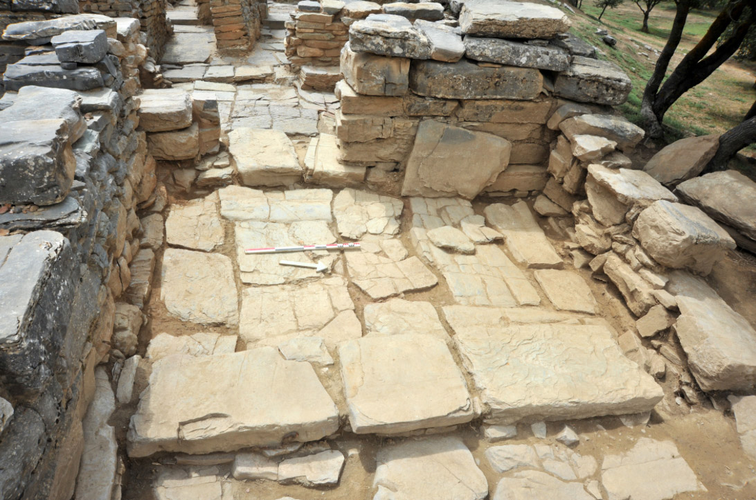 Άποψη της ανασκαφής στη Ζώμινθο (φωτ.: ΥΠΠΟΑ / Εν Αθήναις Αρχαιολογική Εταιρεία).