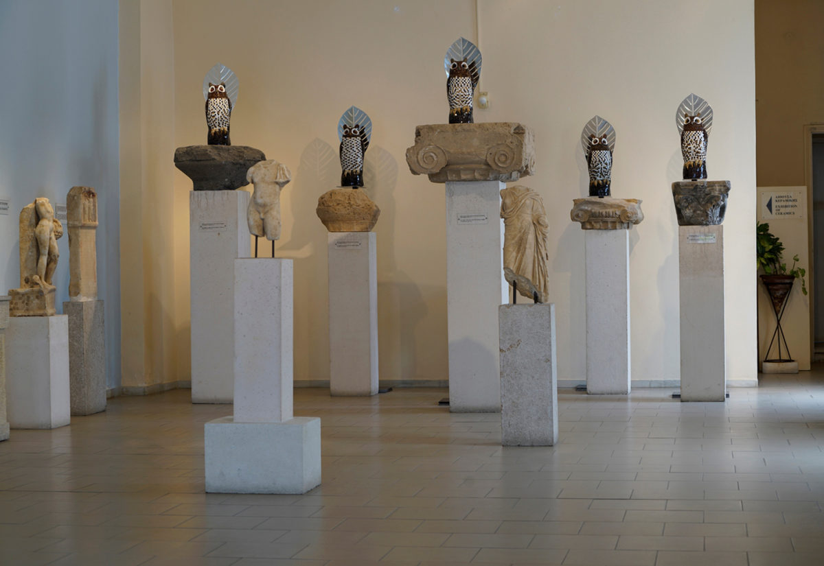 Γλυπτά και αρχιτεκτονικά μέλη, Αρχαιολογικό Μουσείο Πόρου