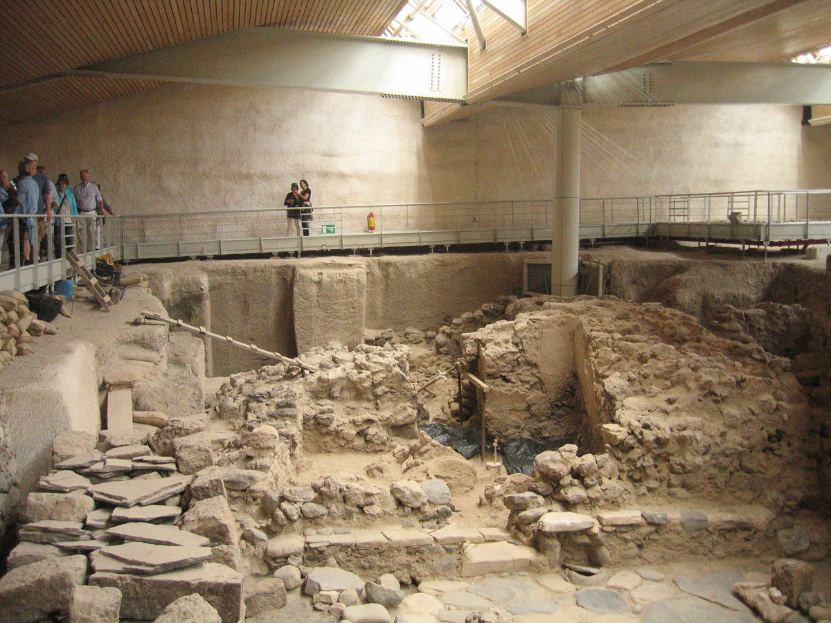 Συνεχίστηκαν και φέτος οι ανασκαφές στο Ακρωτήρι Θήρας (φωτ. ΥΠΠΟΑ / ΕΦΑ Κυκλάδων).
