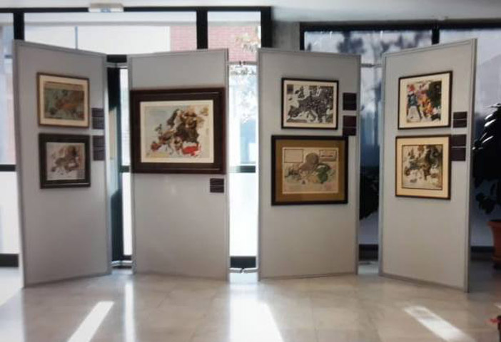 Σπάνιοι ανθρωπόμορφοι χάρτες της Ευρώπης στο Βυζαντινό Μουσείο