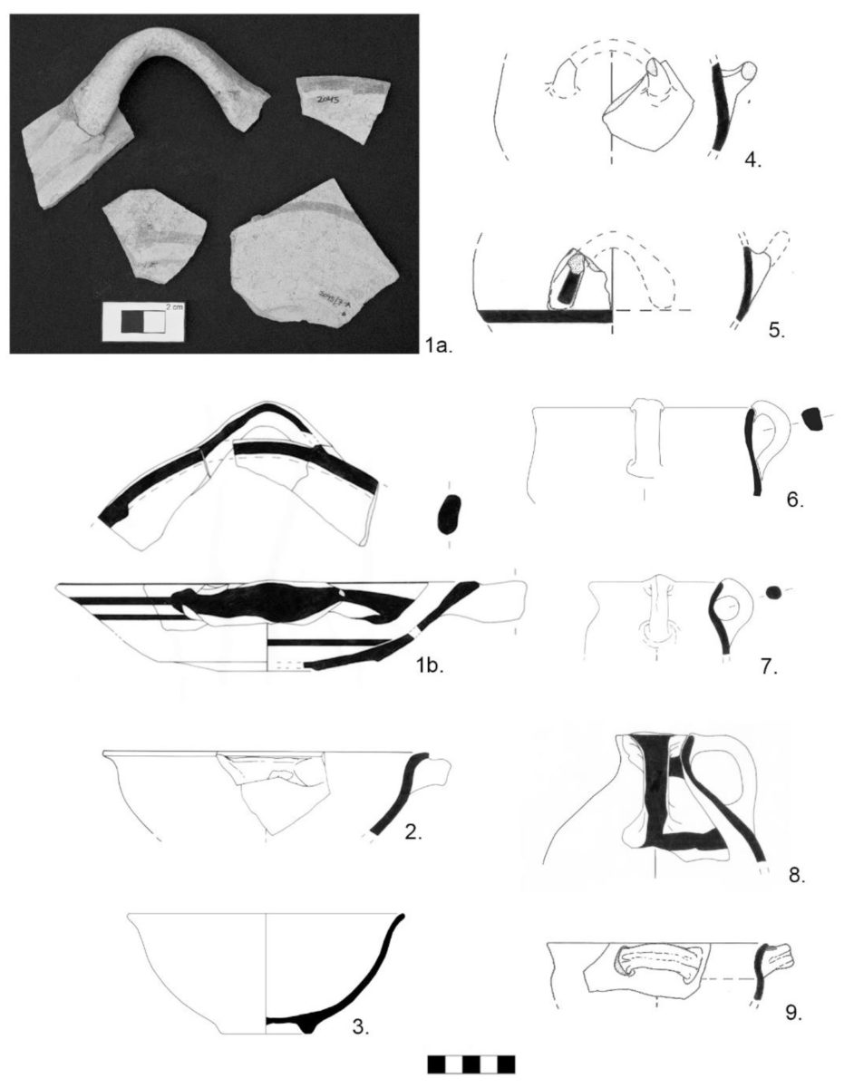 Εντόπια ΥΕ ΙΙΙC κεραμική, Tell Atchana (Αλαλάκ).