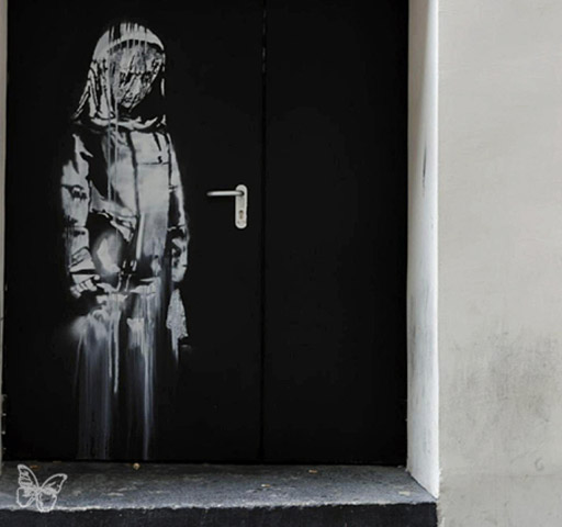 Έργο του Banksy εκλάπη από το Bataclan