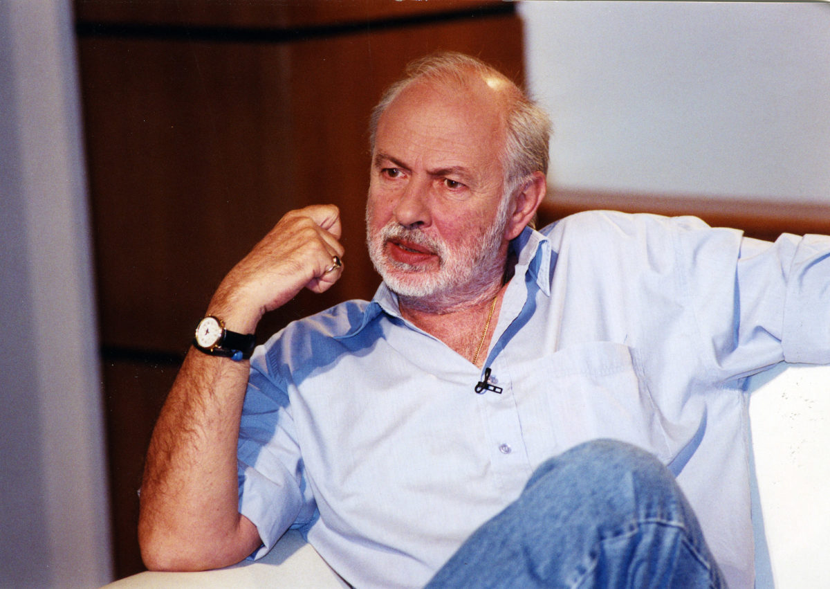 Ο Άγγελος Δεληβορριάς (φωτ.: Μουσείο Μπενάκη).