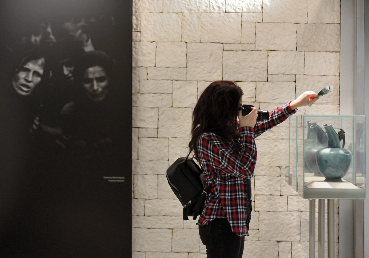 Φωτογραφία από την έκθεση «Φωτο-ματιές: Από το Αρχαιολογικό Μουσείο Ιωαννίνων στην Όαση».