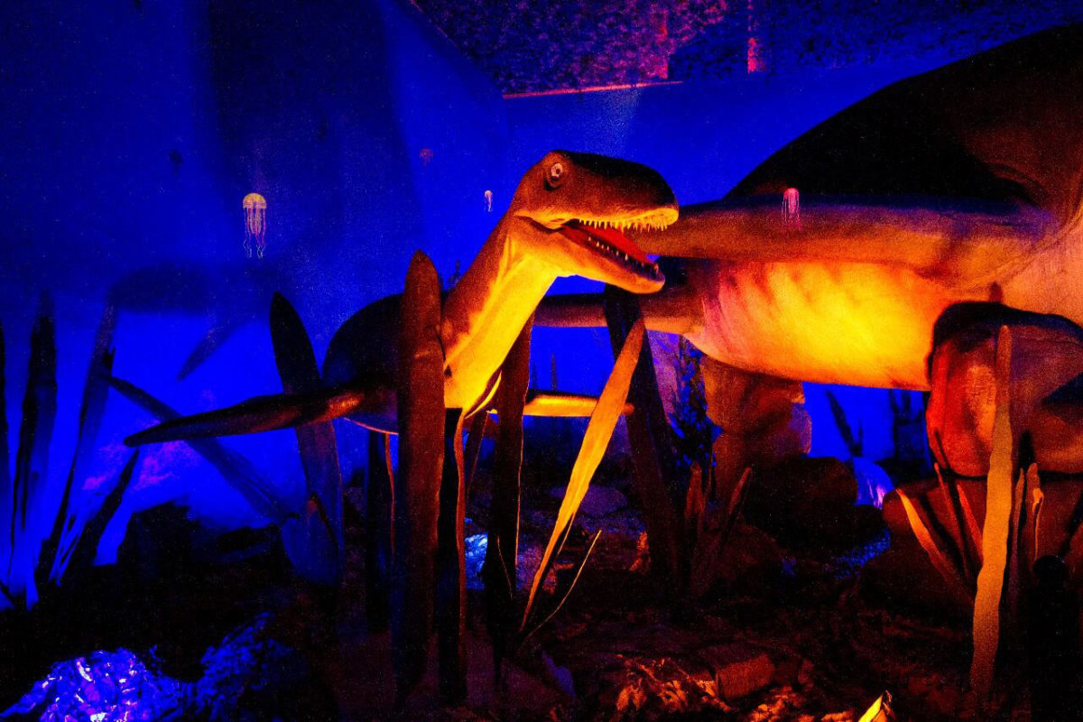 Από την έκθεση «Δεινόσαυροι και τέρατα των θαλασσών» που θα φιλοξενηθεί στον «Ελληνικό Κόσμο».