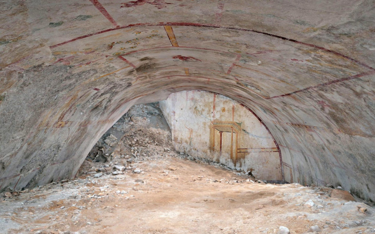 Βρέθηκε άγνωστη αίθουσα στον Χρυσό Οίκο του Νέρωνα