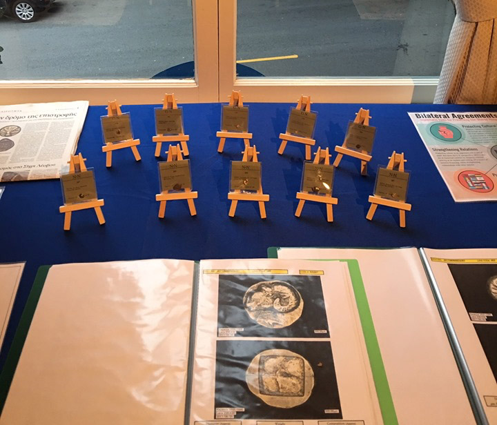 Δέκα αρχαία ελληνικά νομίσματα επιστρέφουν στην Αθήνα