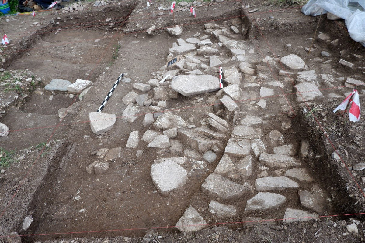 Το κυκλικό κτίσμα. Γενική άποψη (φωτ.: Τμήμα Αρχαιοτήτων Κύπρου).