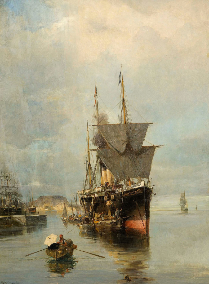 Κωνσταντίνος Βολανάκης, «Η αποβίβαση».