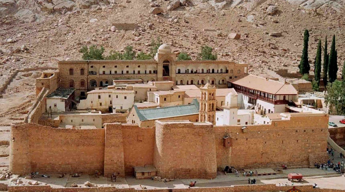 Ολοκληρώθηκαν τα έργα ανάπλασης στην Αγία Αικατερίνη του Σινά