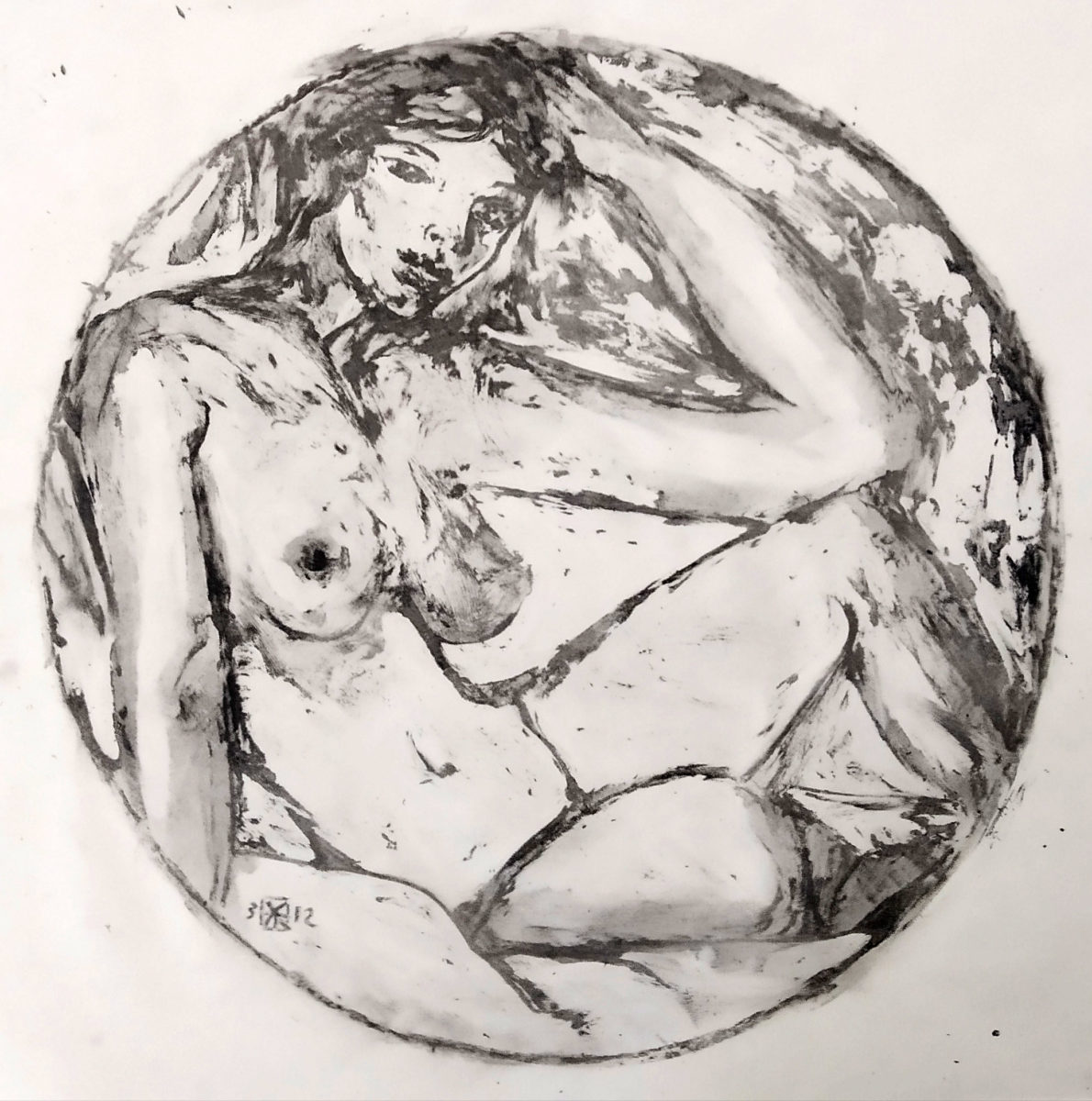 Έργο του Γιώργη Βραχνού από την έκθεση «Οδαλίσκη» (© Γιώργης Βραχνός, ευγενής παραχώρηση του ιδίου).