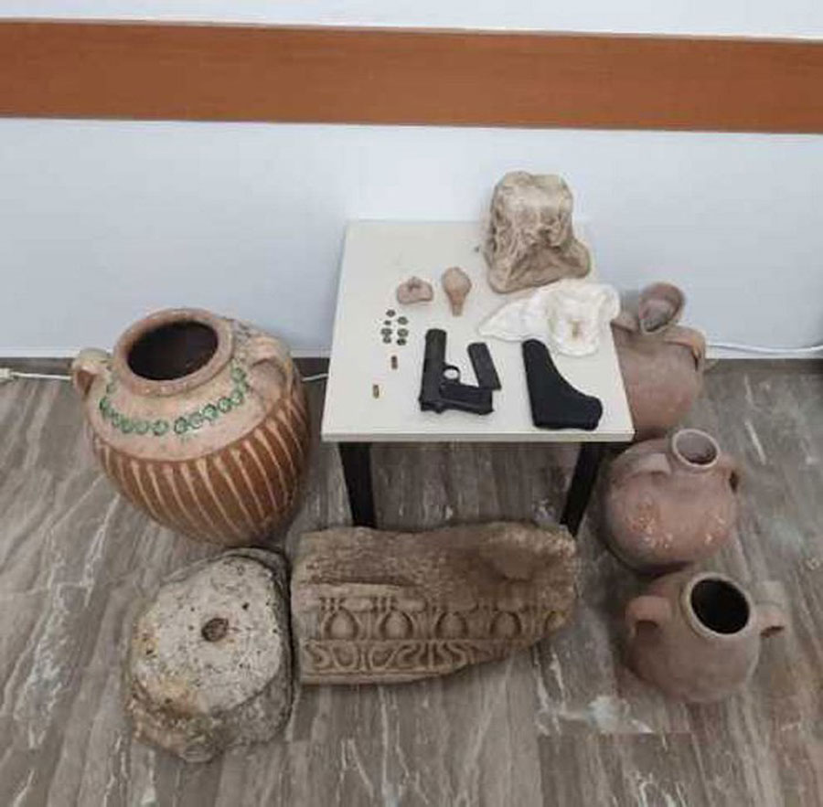 Σύλληψη 59χρονου για παράβαση της νομοθεσίας περί προστασίας αρχαιοτήτων