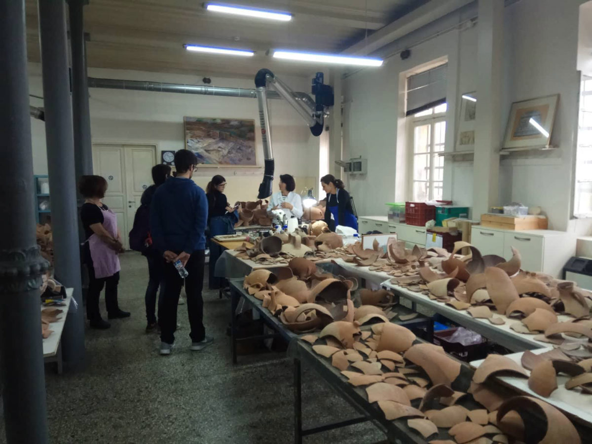 Άνοιξε τις πύλες του για το κοινό το εργαστήριο συντήρησης του Επταπυργίου