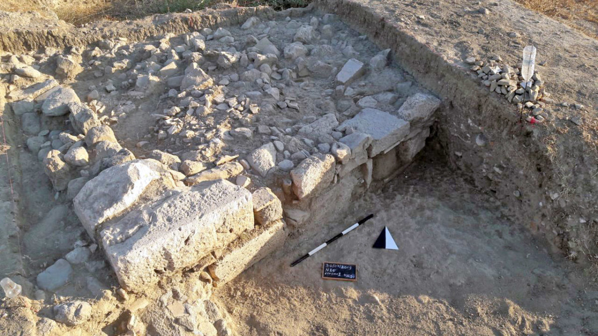 Κτίριο ρωμαϊκών χρόνων.