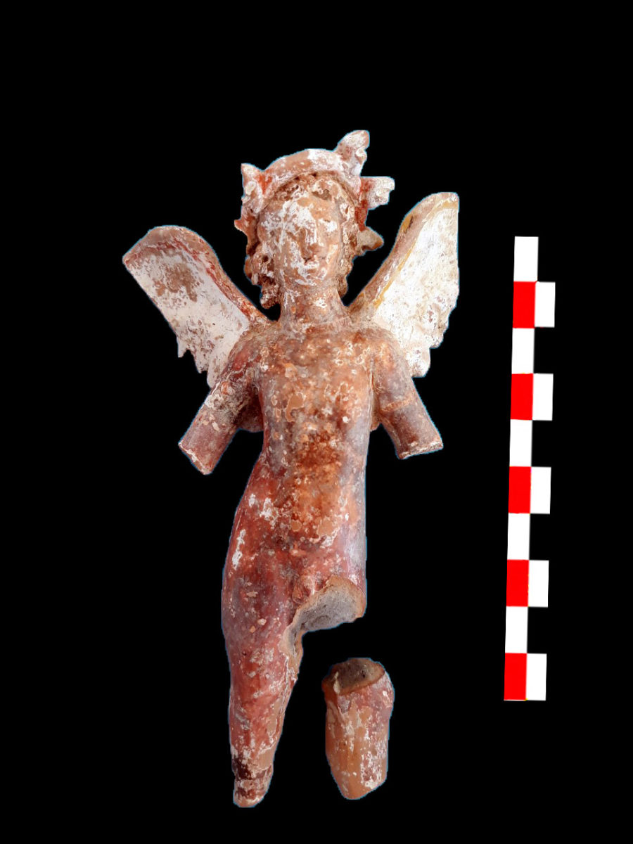 Πήλινο ειδώλιο Έρωτα.