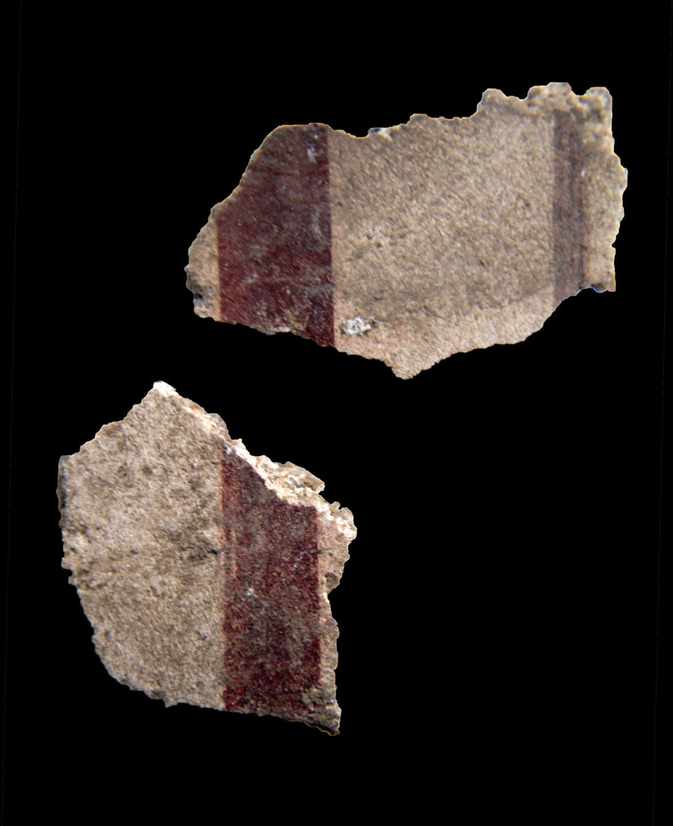 Τοιχογραφημένα κονιάματα Ρωμαϊκής εποχής.