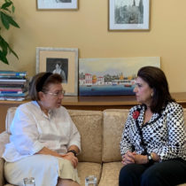 Επίσκεψη της Λίνας Μενδώνη στην Κέρκυρα