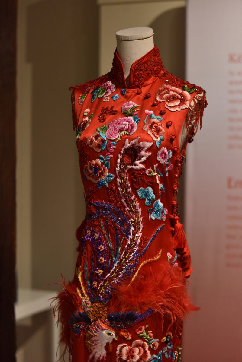 Από την έκθεση «Η παράδοση συναντά τη μόδα» στο Μουσείο Μετάξης στο Σουφλί (φωτ.: ΑΠΕ-ΜΠΕ).