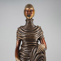 Τέσσερις γλυπτές Αφρικανές στην πρόσοψη του Met στη Νέα Υόρκη