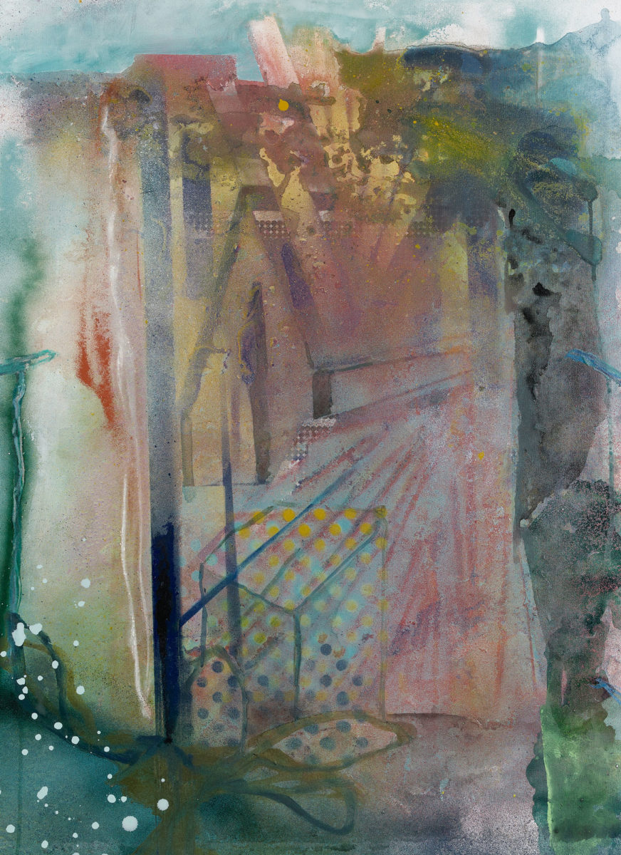 Έργο από την έκθεση «Το Νησί των Θησαυρών» του Μανώλη Χάρου.