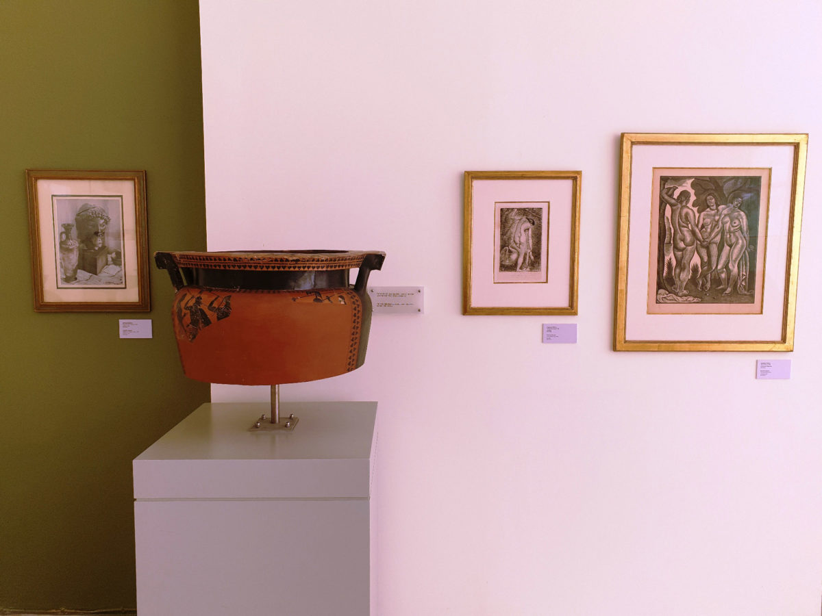 Άποψη της έκθεσης «Σημείο Συνάντησης» στο Αρχαιολογικό Μουσείο Καβάλας (φωτ.: ΑΠΕ-ΜΠΕ).