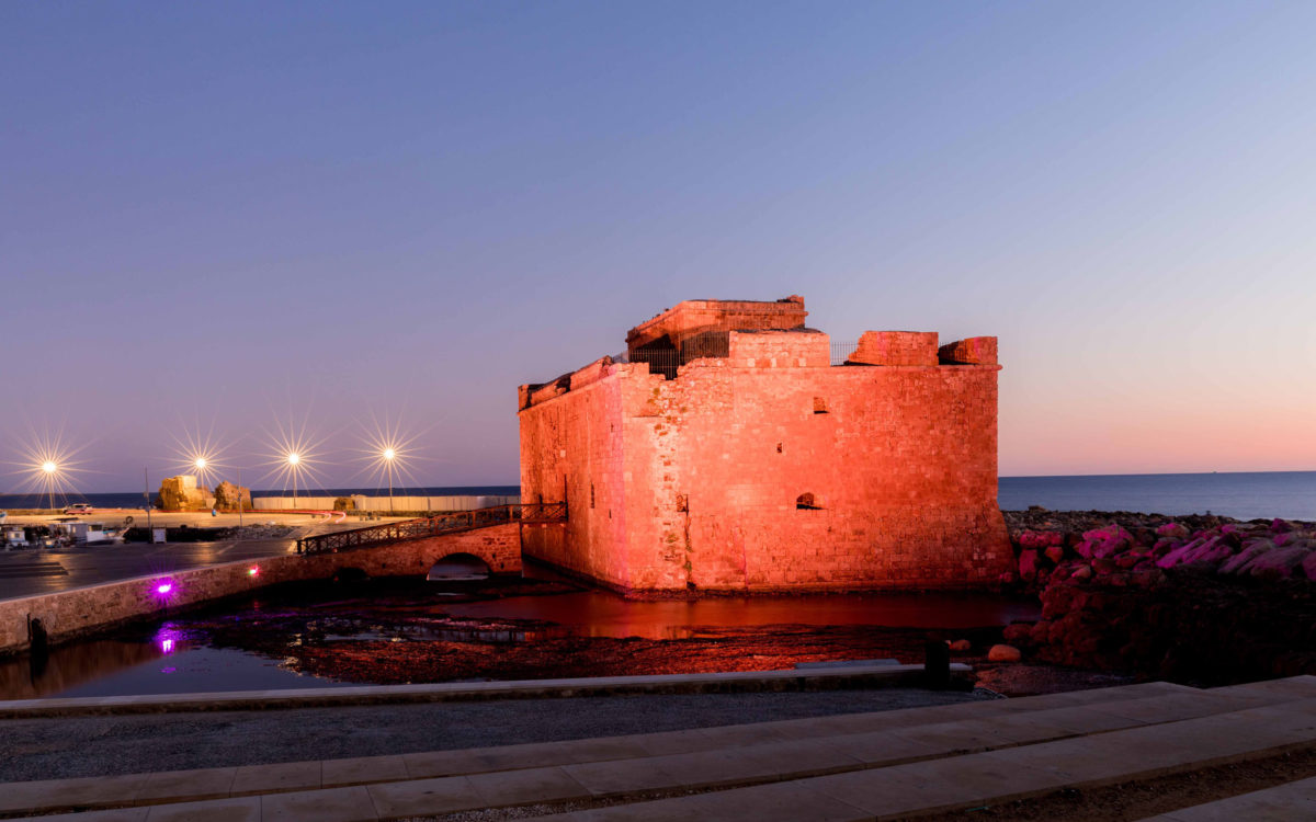 Το Κάστρο της Πάφου (φωτ.: Τμήμα Αρχαιοτήτων Κύπρου).