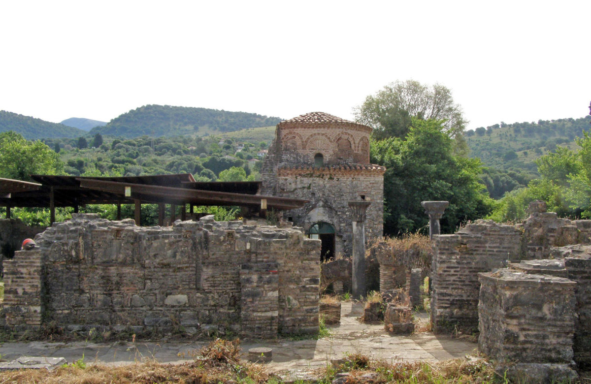 Η βυζαντινή μονή της Παντάνασσας (φωτ.: Εφορεία Αρχαιοτήτων Άρτας).