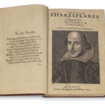 Το First Folio του Σαίξπηρ θα βγει στο σφυρί στη Νέα Υόρκη
