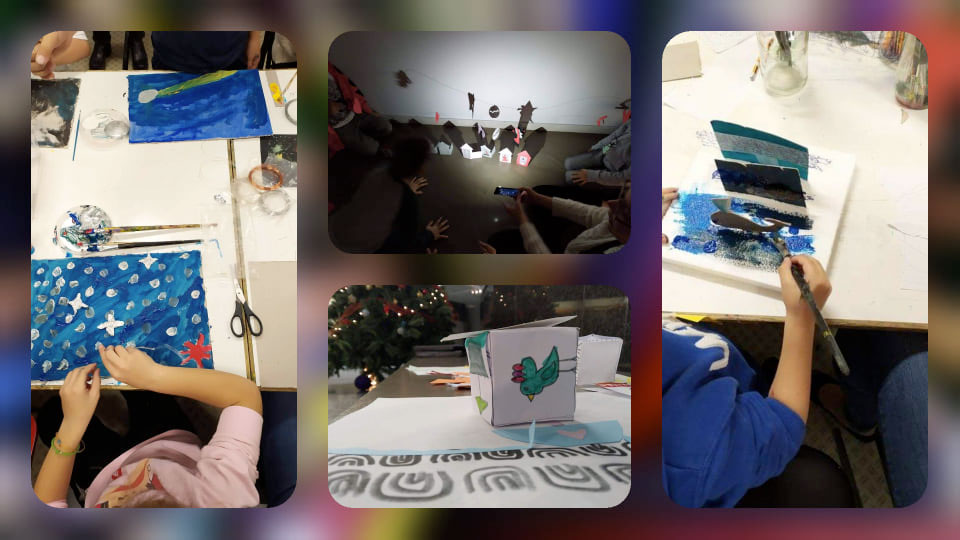 Εικαστικά εργαστήρια για παιδιά στο Τελλόγλειο