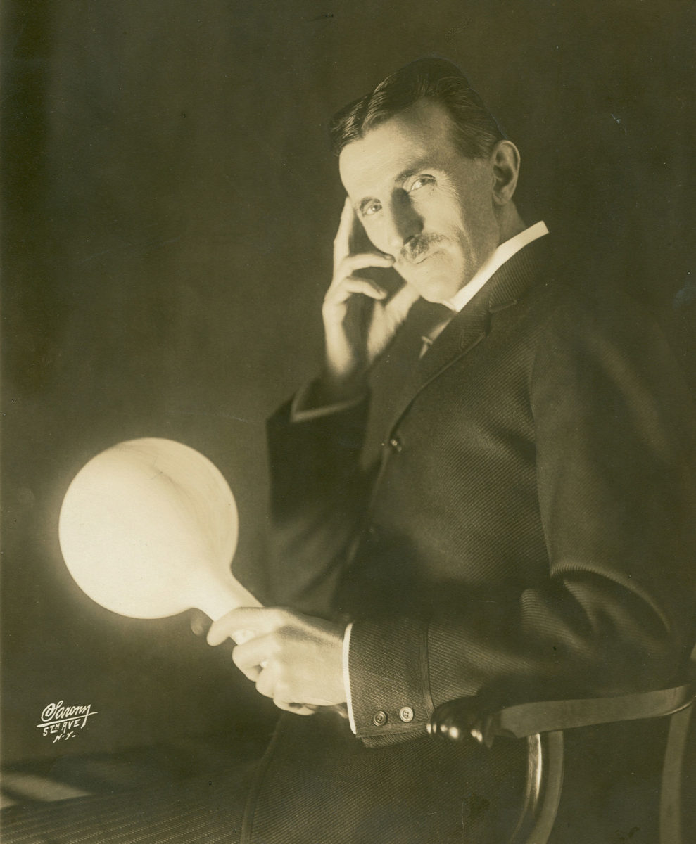 Ο Νίκολα Τέσλα.