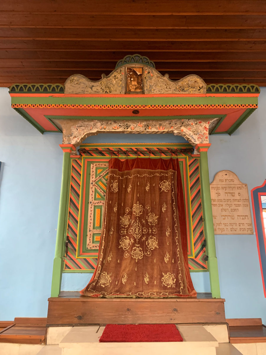 Στη συναγωγή της Βέροιας (φωτ.: ΑΠΕ-ΜΠΕ).
