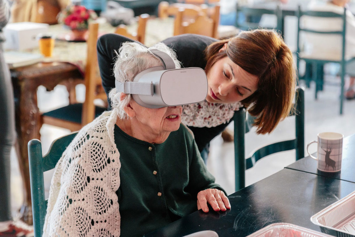 Φέτος οι ηλικιωμένοι θα παρακολουθούν, με τη χρήση γυαλιών εικονικής πραγματικότητας, μια ξενάγηση διάρκειας 4 λεπτών στο Μουσείο (φωτ.: Μουσείο Κυκλαδικής Τέχνης / Πάρις Ταβιτιάν).