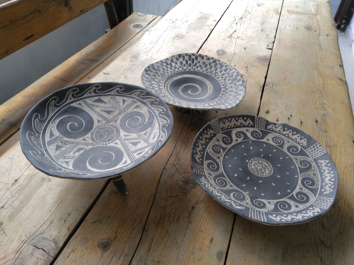 Έργο της Σοφίας Τερζίδου που θα παρουσιαστεί στην έκθεση «Διαχρονίες».