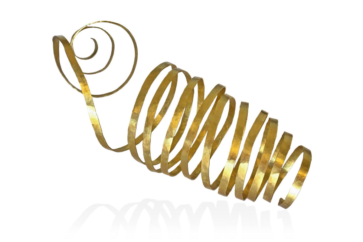 Έργο της Βούλας Καραμπατζάκη που θα παρουσιαστεί στην έκθεση «Διαχρονίες».