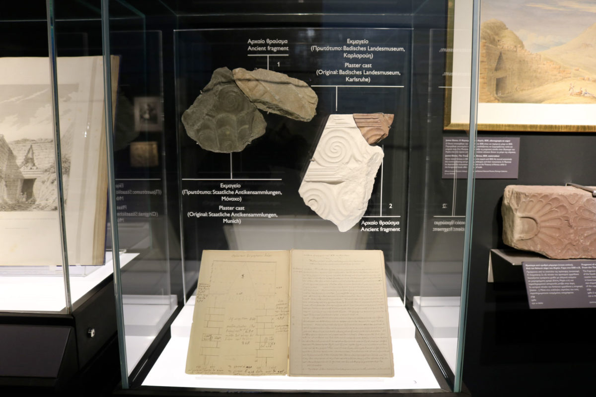 Από την έκθεση «Δι’ αυτά πολεμήσαμεν… Αρχαιότητες και Ελληνική Επανάσταση» που παρουσιάζεται στο Εθνικό Αρχαιολογικό Μουσείο (φωτ.: ΥΠΠΟΑ).