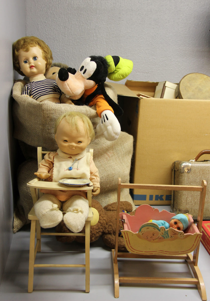 Μουσείο Παιδικής Ηλικίας «Σταθμός». Λεπτομέρεια προθήκης.