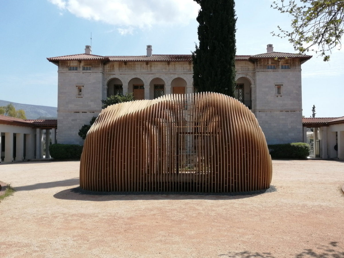 Κέγκο Κούμα, «Κουκούλι, 2020», 2020. Οπίσθια όψη (© 2020 ΥΠΠΟΑ/ΒΧΜ/ΤΑΠ).