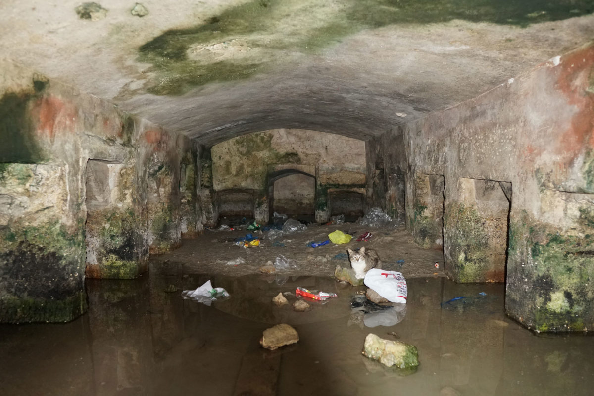 Ο ταφικός θάλαμος Ε σήμερα.