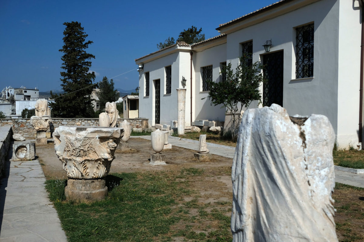 Άποψη του Αρχαιολογικού Μουσείου Ελευσίνας (φωτ.: Βικιπαίδεια).