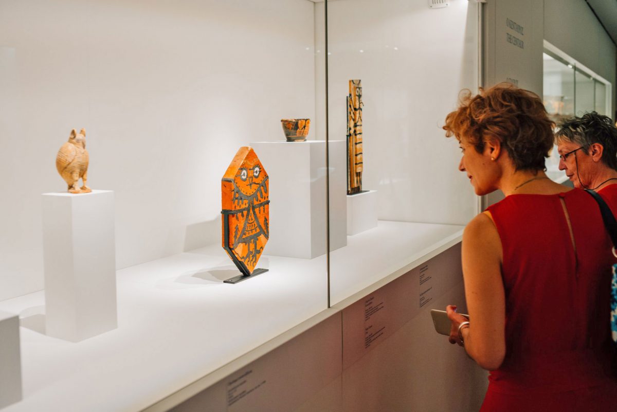 Άποψη της έκθεσης «Πικάσο και Αρχαιότητα. Γραμμή και πηλός» που πραγματοποίησε το Μουσείο Κυκλαδικής Τέχνης. Φωτ.: Πάρις Ταβιτιάν.