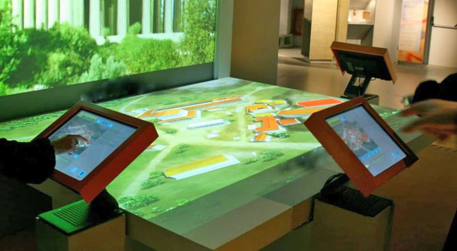 Εικαστική αναπαράσταση της Ναυμαχίας της Σαλαμίνας από το ΙΜΕ