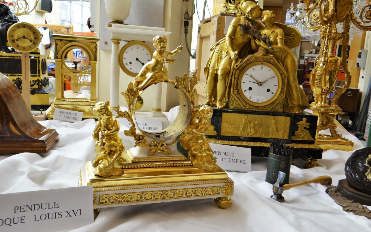 Εργαστήριο ρολογιών, Mobilier National, Γαλλία. Πηγή: Wikipedia